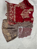 Kids Kurthi Set with Jari worked