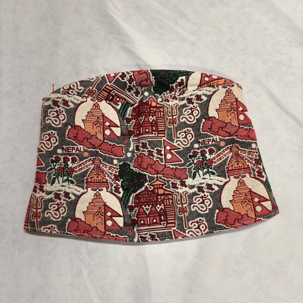 Nepali Palpali Dhaka Topi / Nepali Traditional Cap