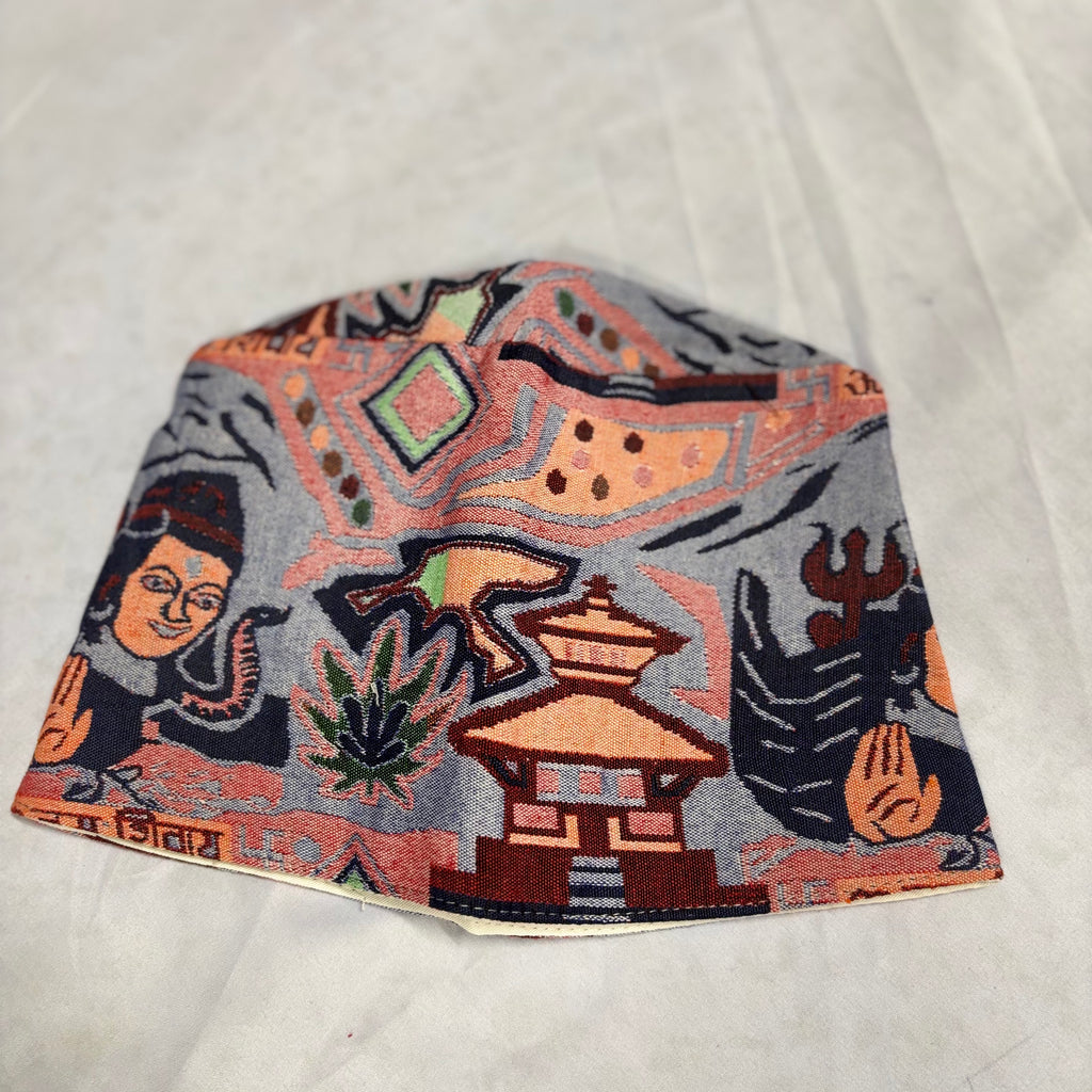 Nepali Palpali Dhaka Topi / Nepali Traditional Cap