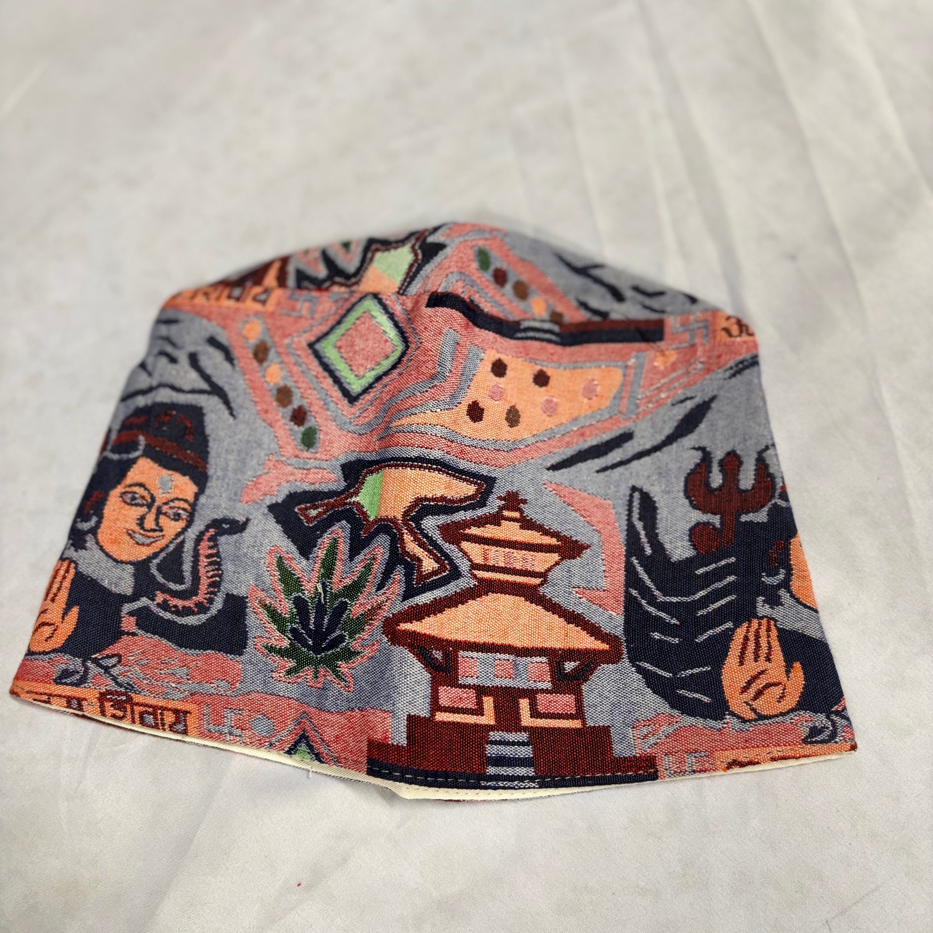 Nepali Palpali Dhaka Topi / Nepali Traditional Cap