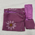 Shimmer-brush Saree With Seroski Work