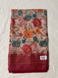 Brasso floral saree
