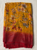 Brasso floral saree