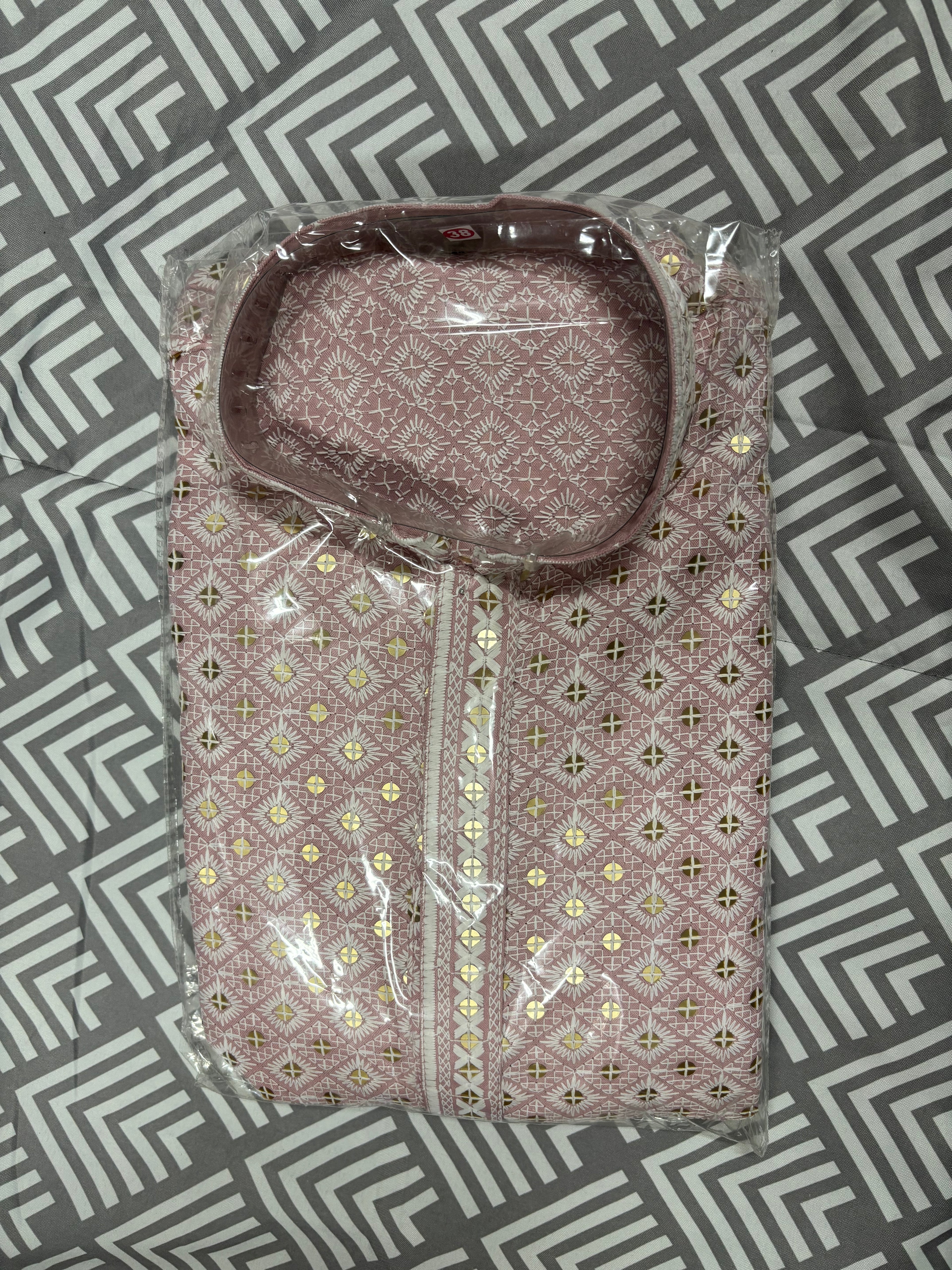 Mens Chikankari Pajamas