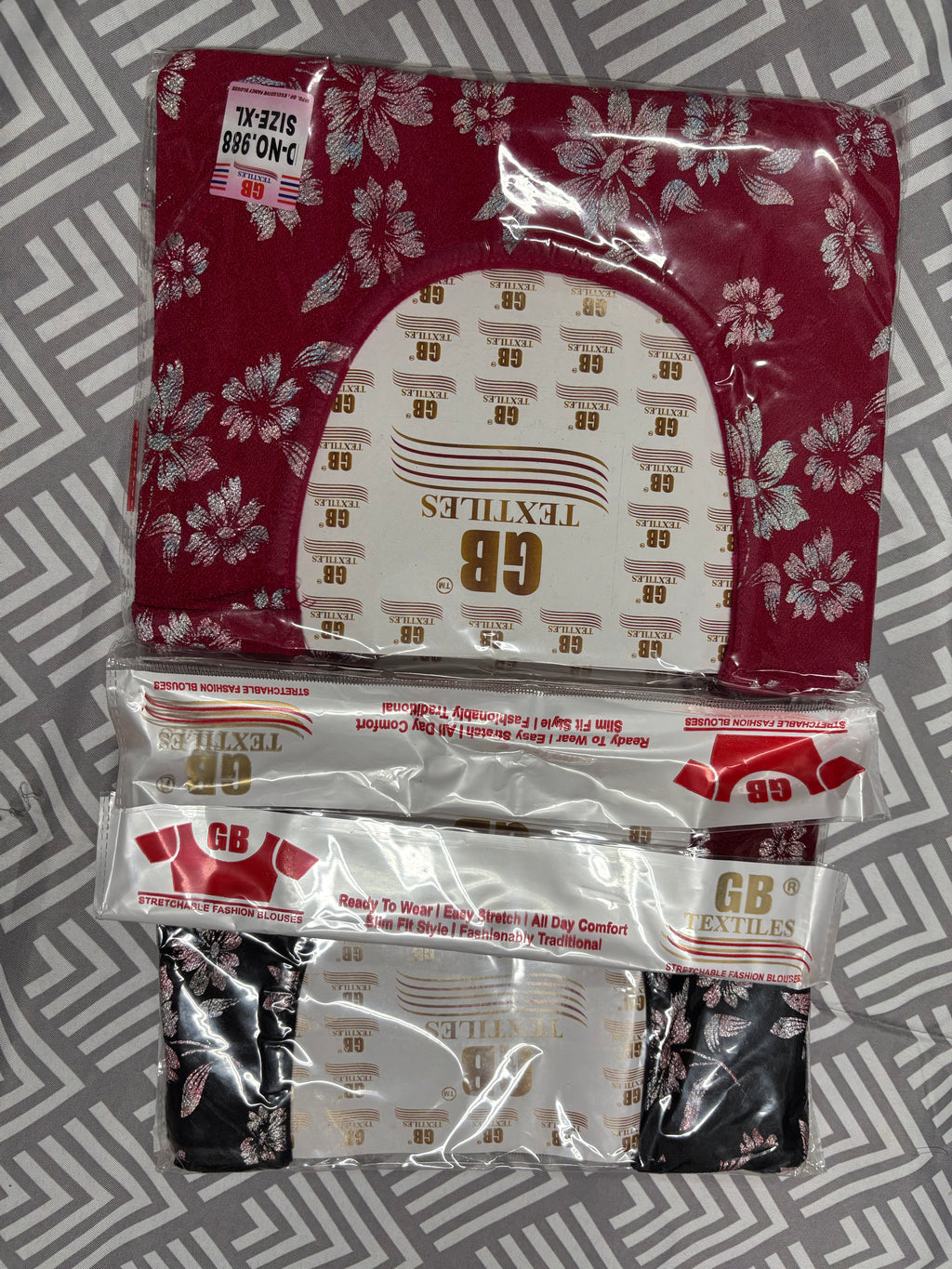 Streatchable Printed Blouse