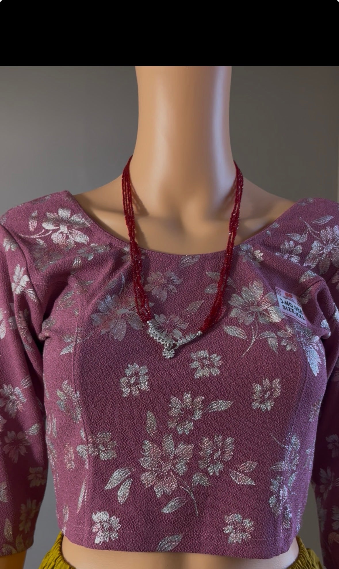 Streatchable Printed Blouse