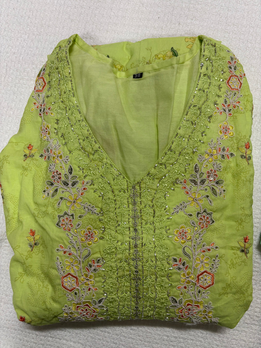 Floral Umbrella Salwar Set On Pure Soft Cotton