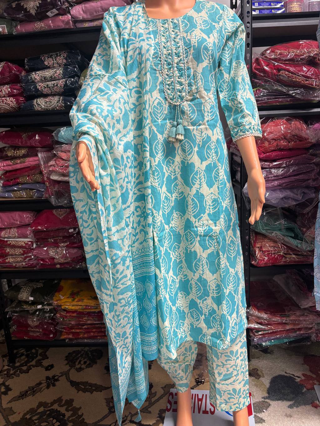 Cotton Kurtha Salwar Set
