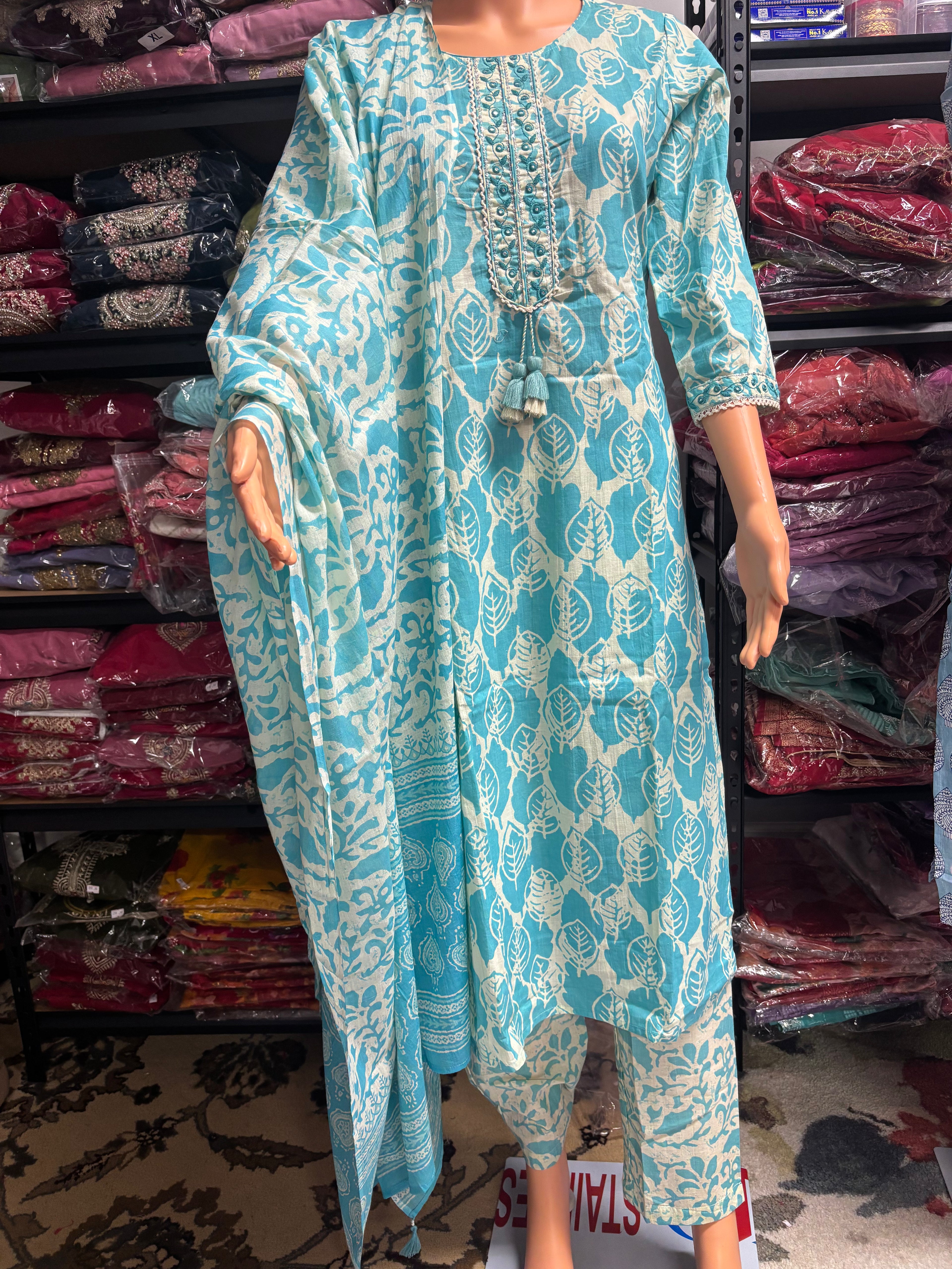 Cotton Kurtha Salwar Set