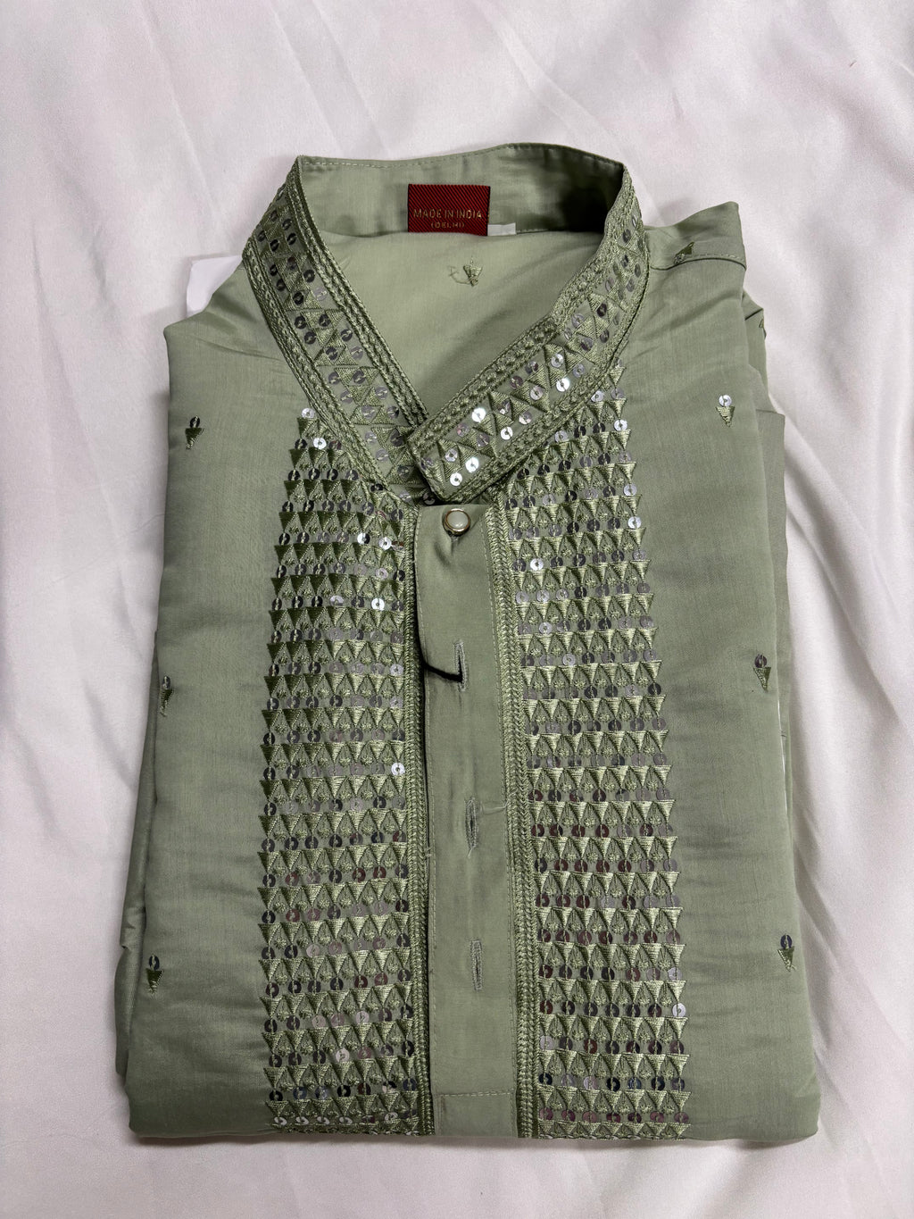 Mens Kurtha Salwar with sequence work