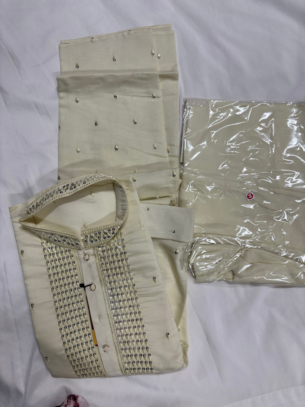 Mens Kurtha Salwar with sequence work
