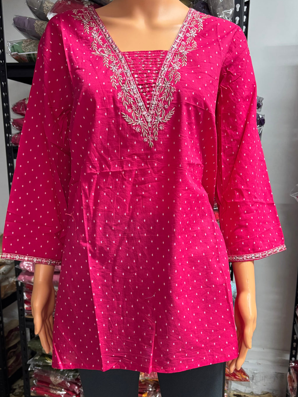 Camric Cotton Short Kurthi