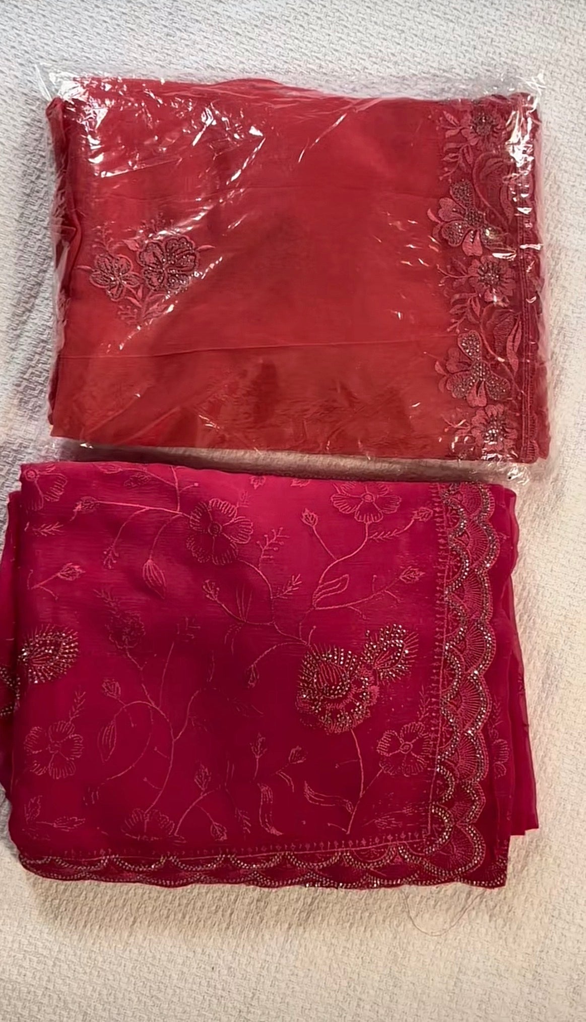 Nimboli Silk Saree On Embroidary and Seroski Work With Stiched Blouse