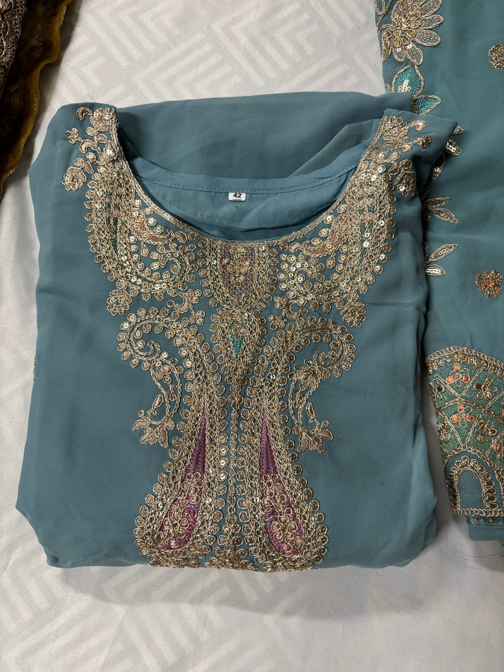 Priyam Plazzo Set With embroidary work