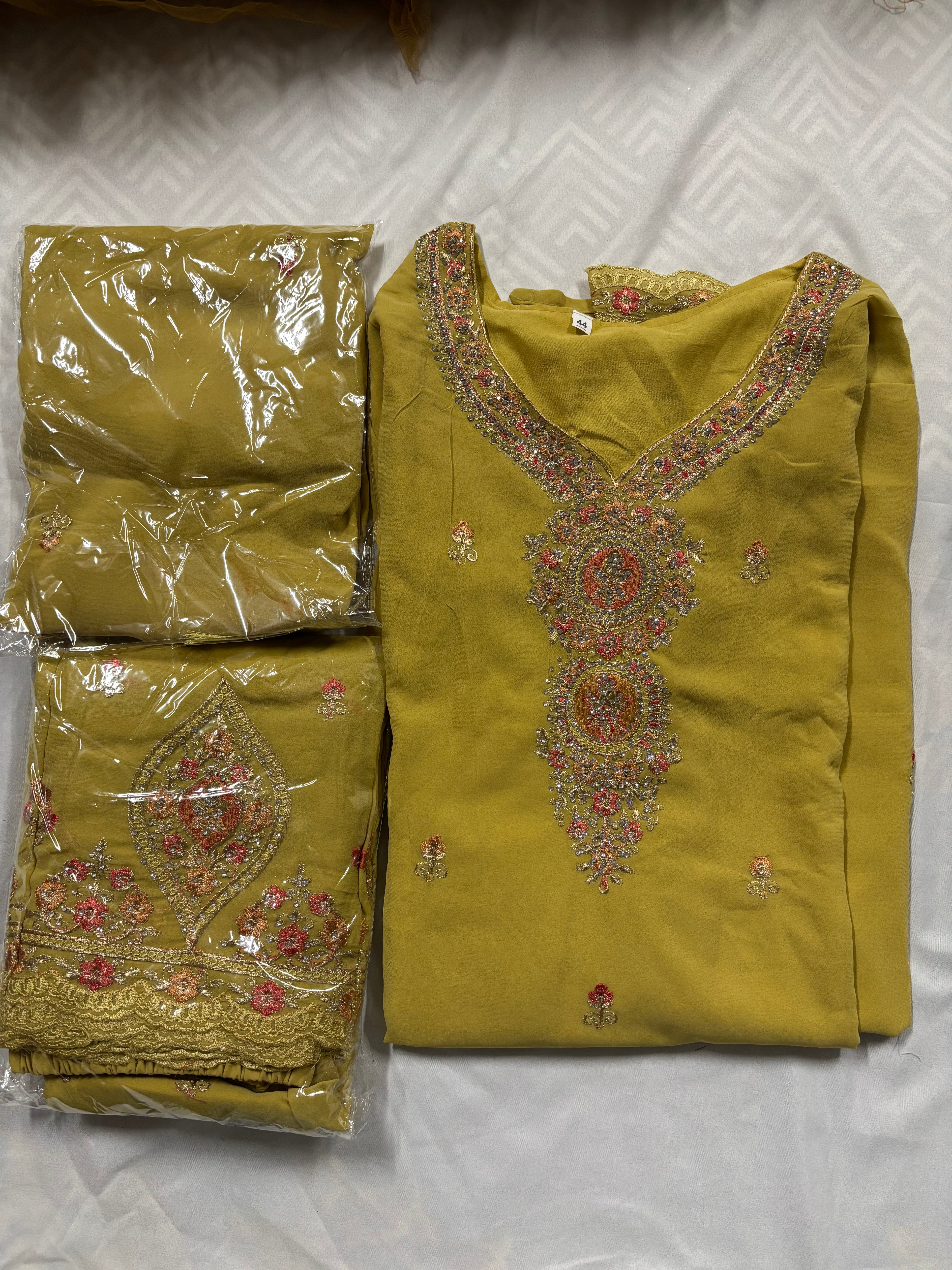 Priyam Plazzo Set With embroidary work