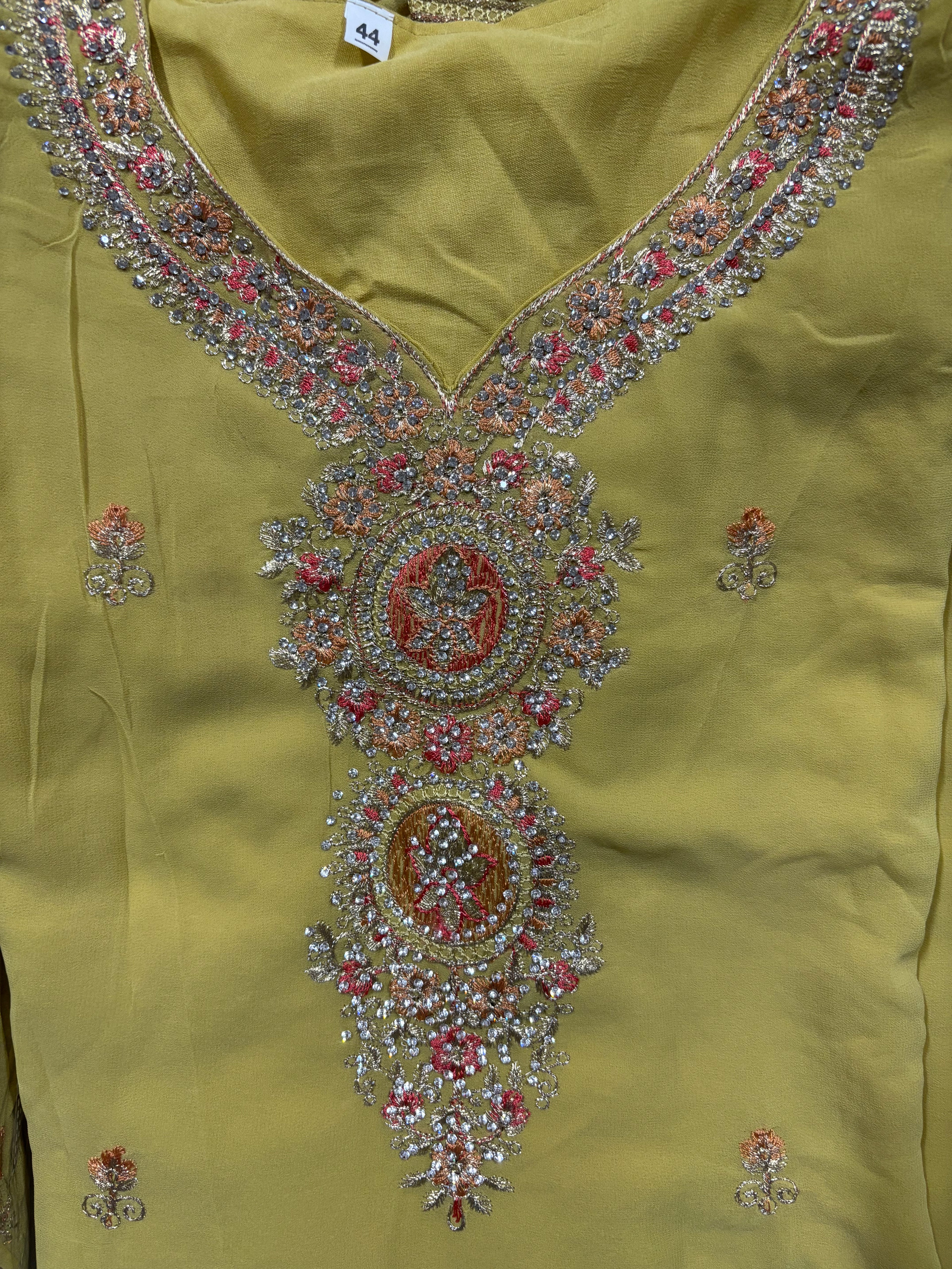 Priyam Plazzo Set With embroidary work