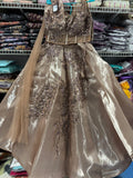 Boutique Worked Lehanga with Dupatta attached on Blouse