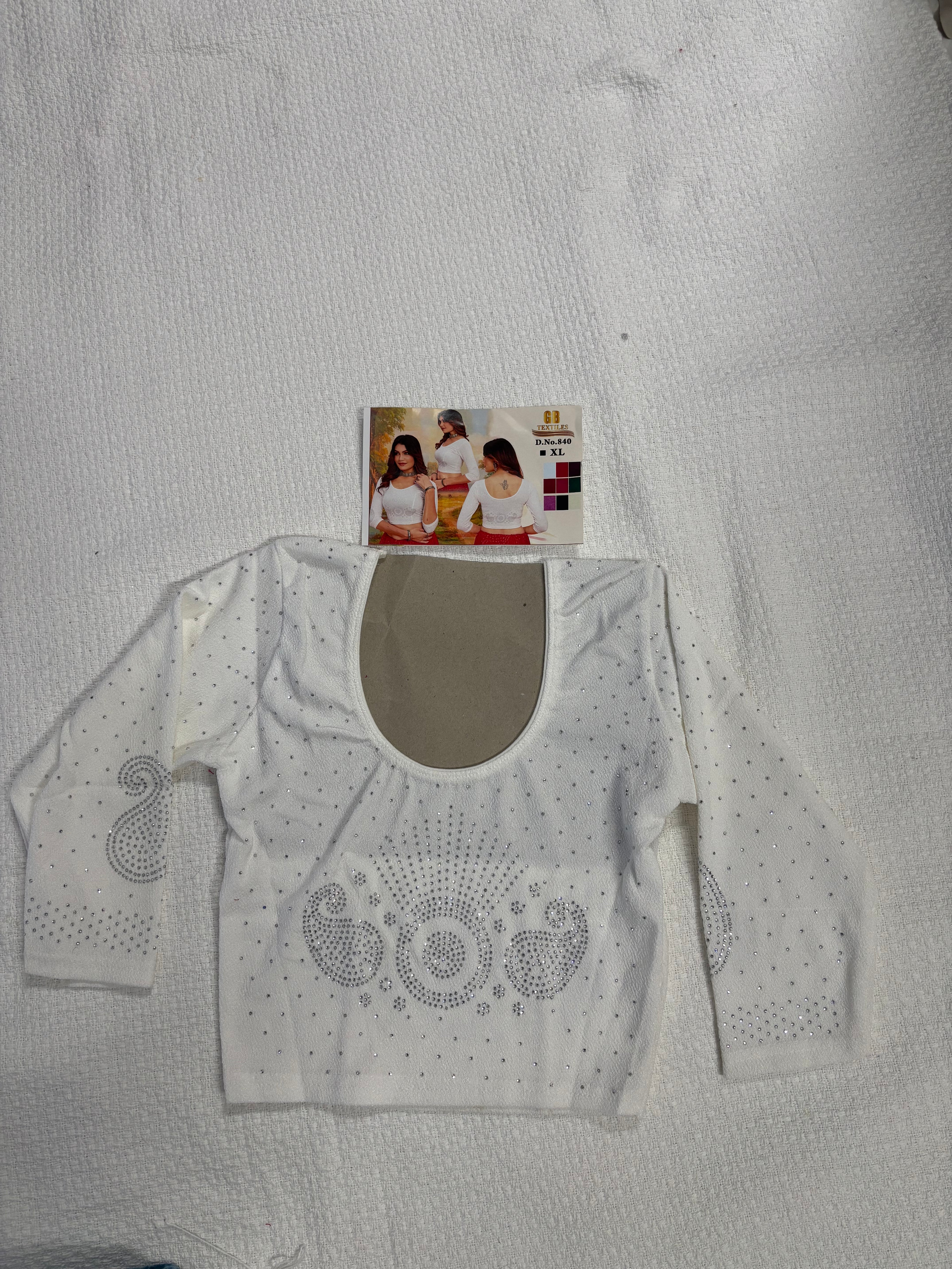 Streatchable Printed Blouse