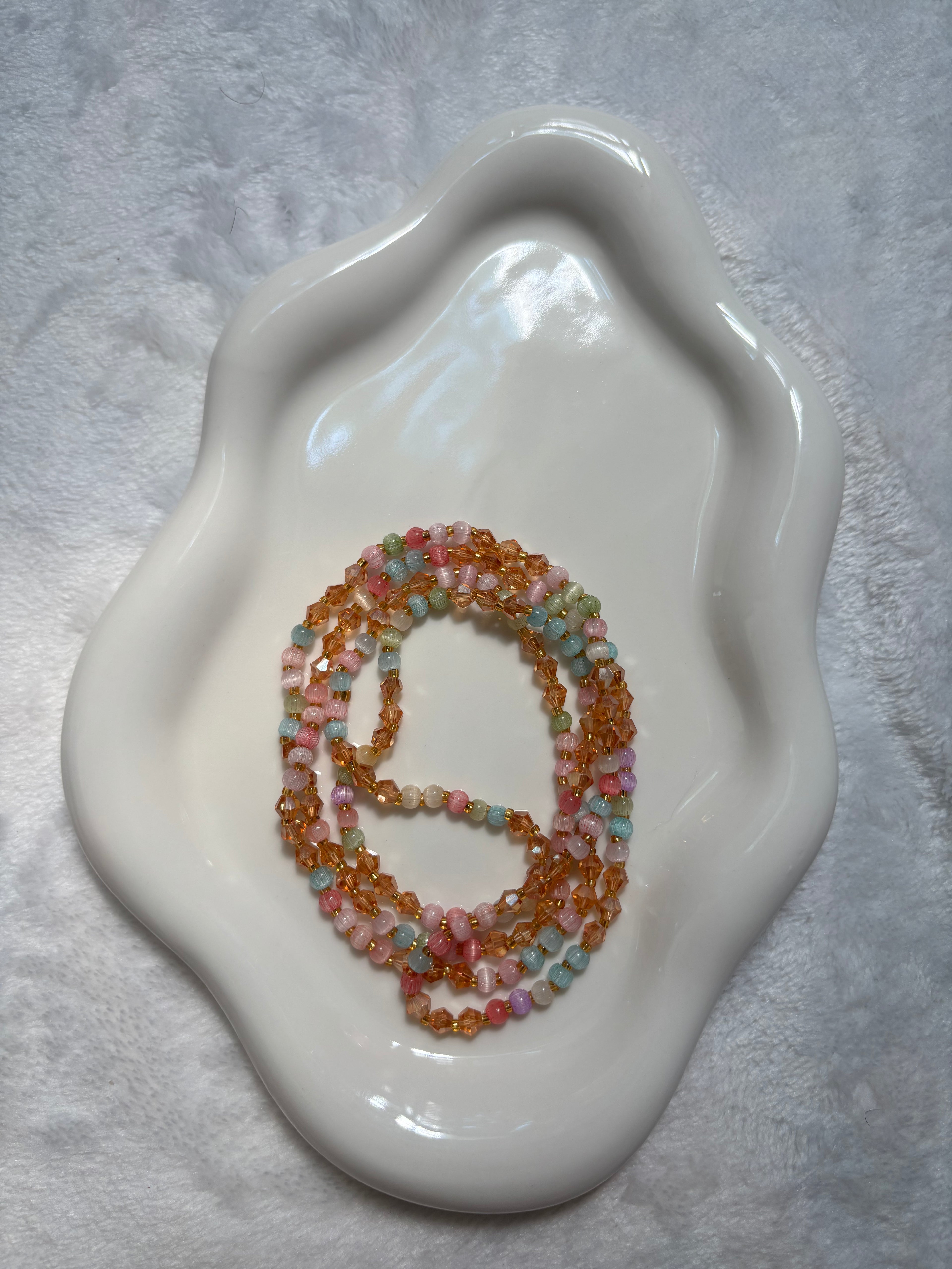 Handmade Beaded Crystal Necklace for Women