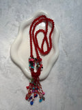 Handmade Necklace Made With Natural Stone and Crystal