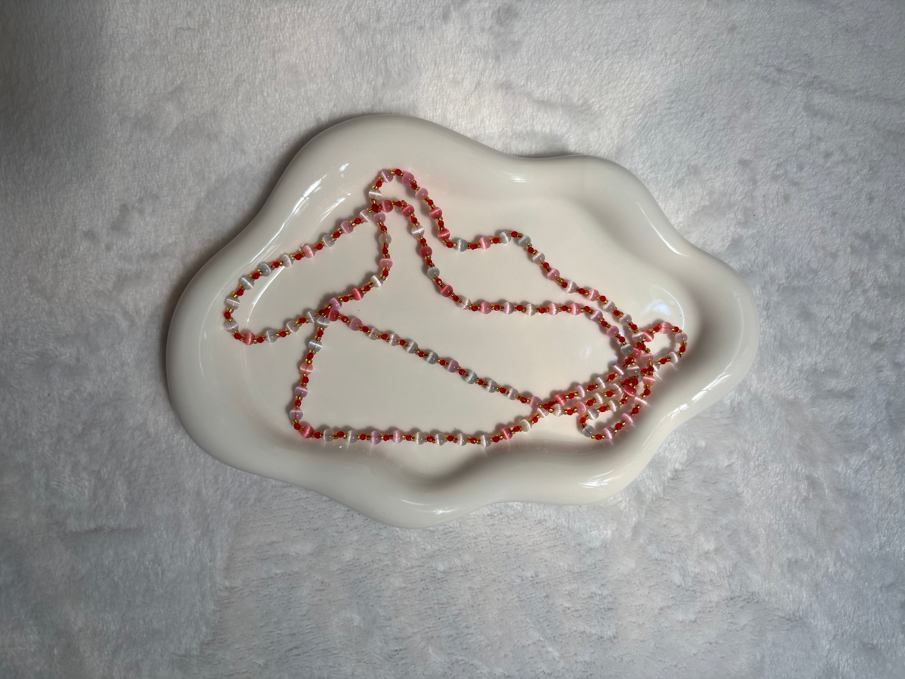 Handmade Beaded Crystal Necklace for Women
