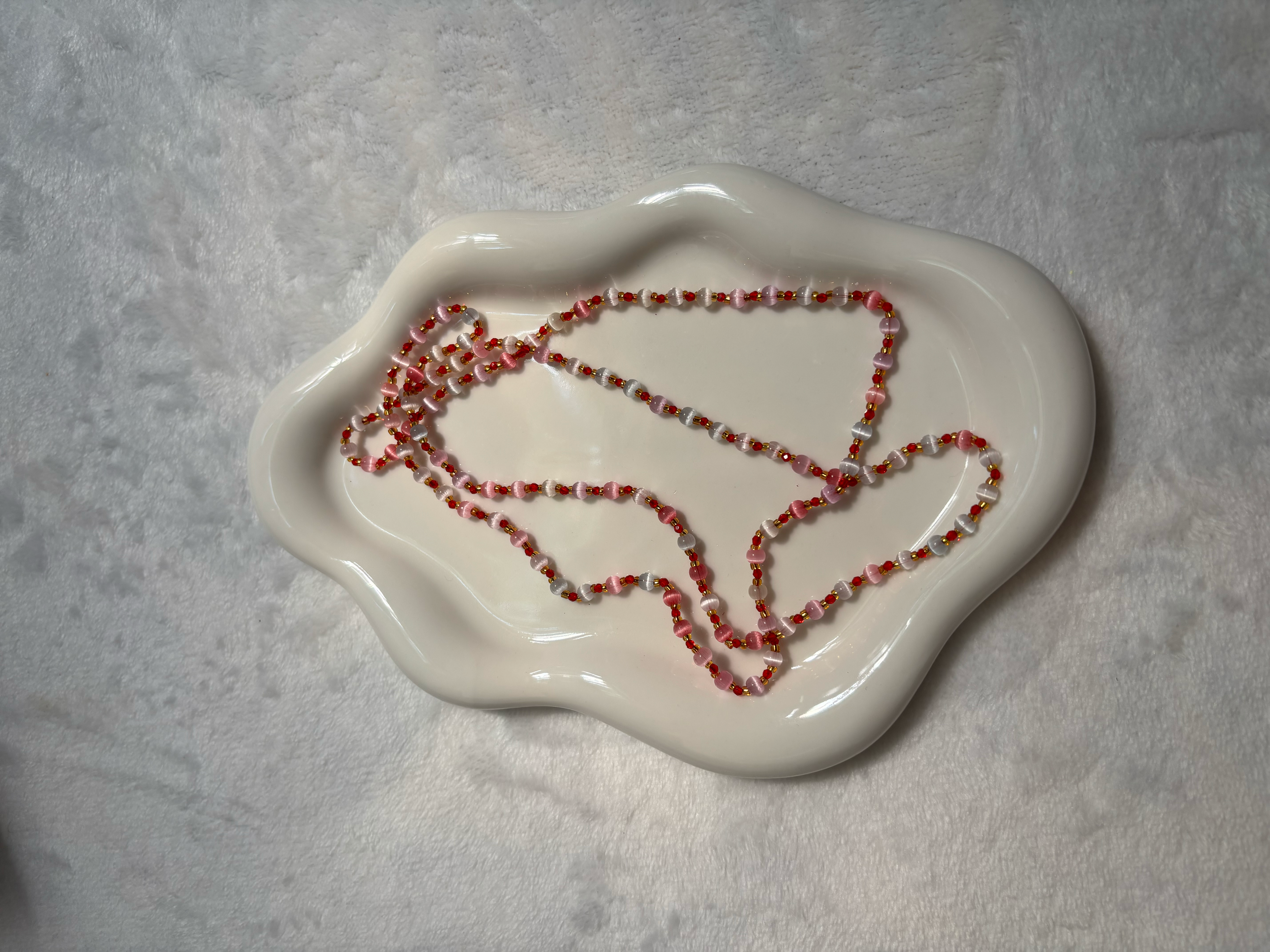 Handmade Beaded Crystal Necklace for Women
