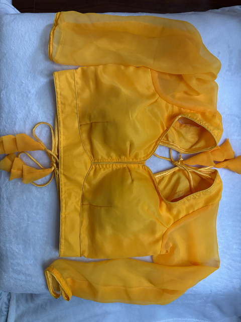 Georgettee Blouses To Pair For Sarees