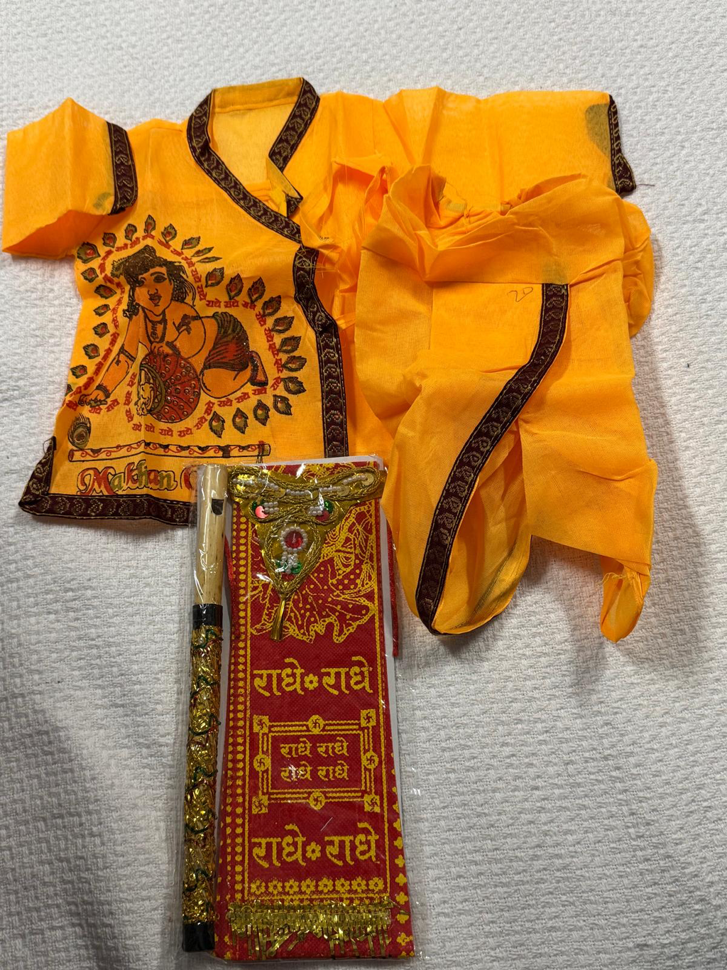 Radha Krishna Dress To Small Kids