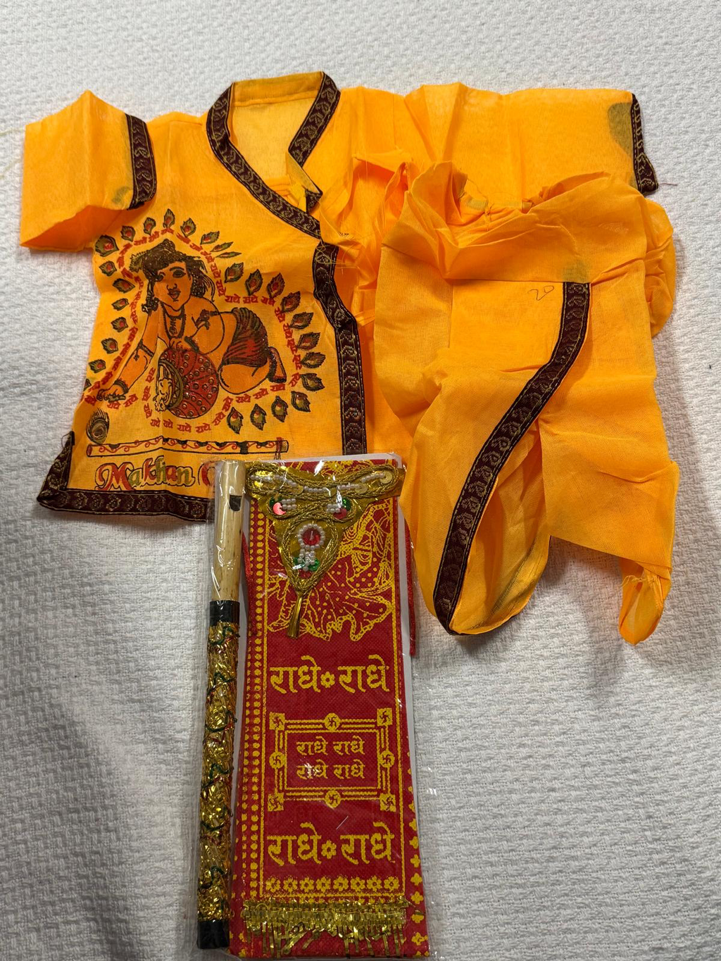Radha Krishna Dress To Small Kids