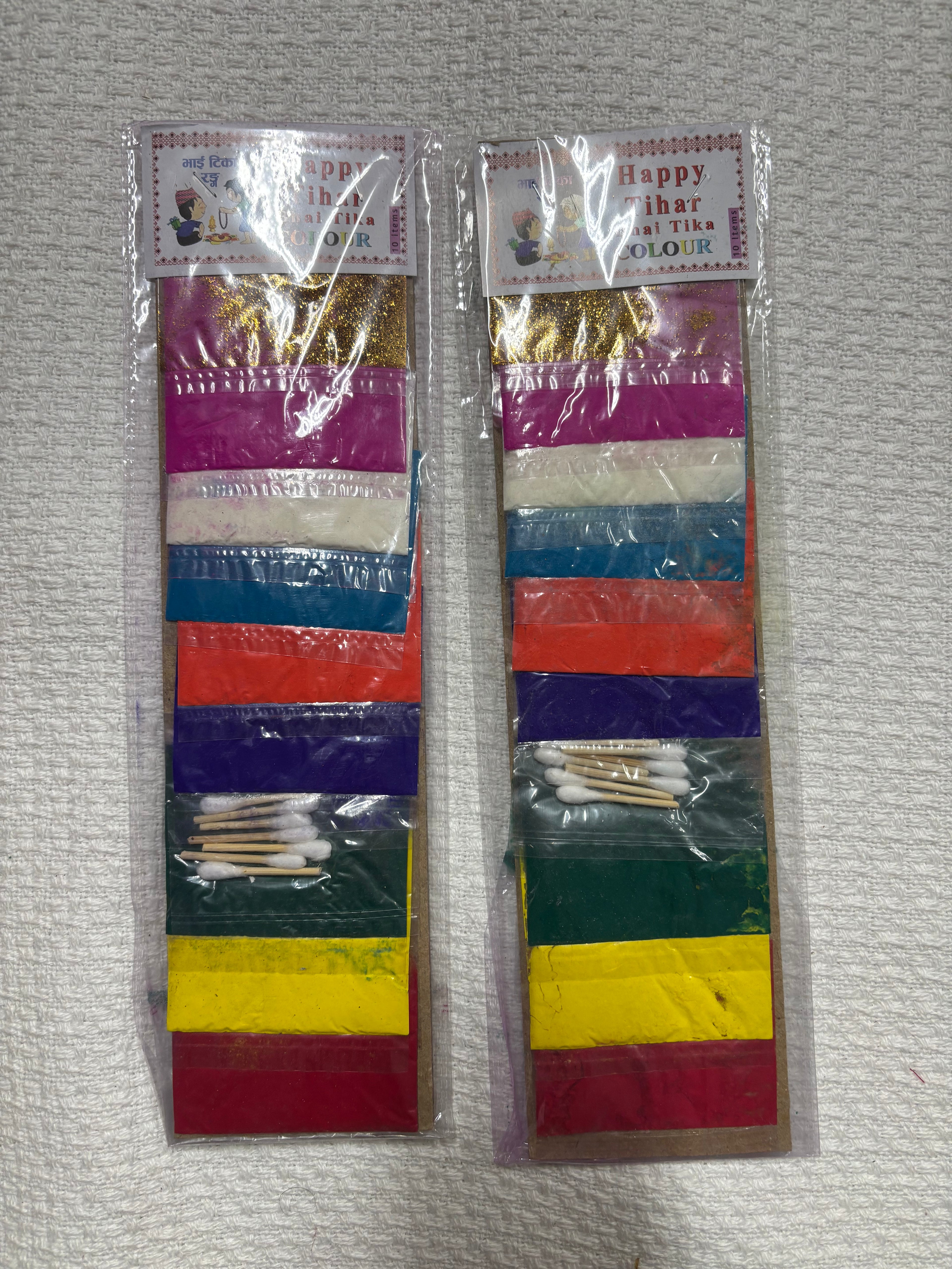 Bhai Tika Rainbow Colors