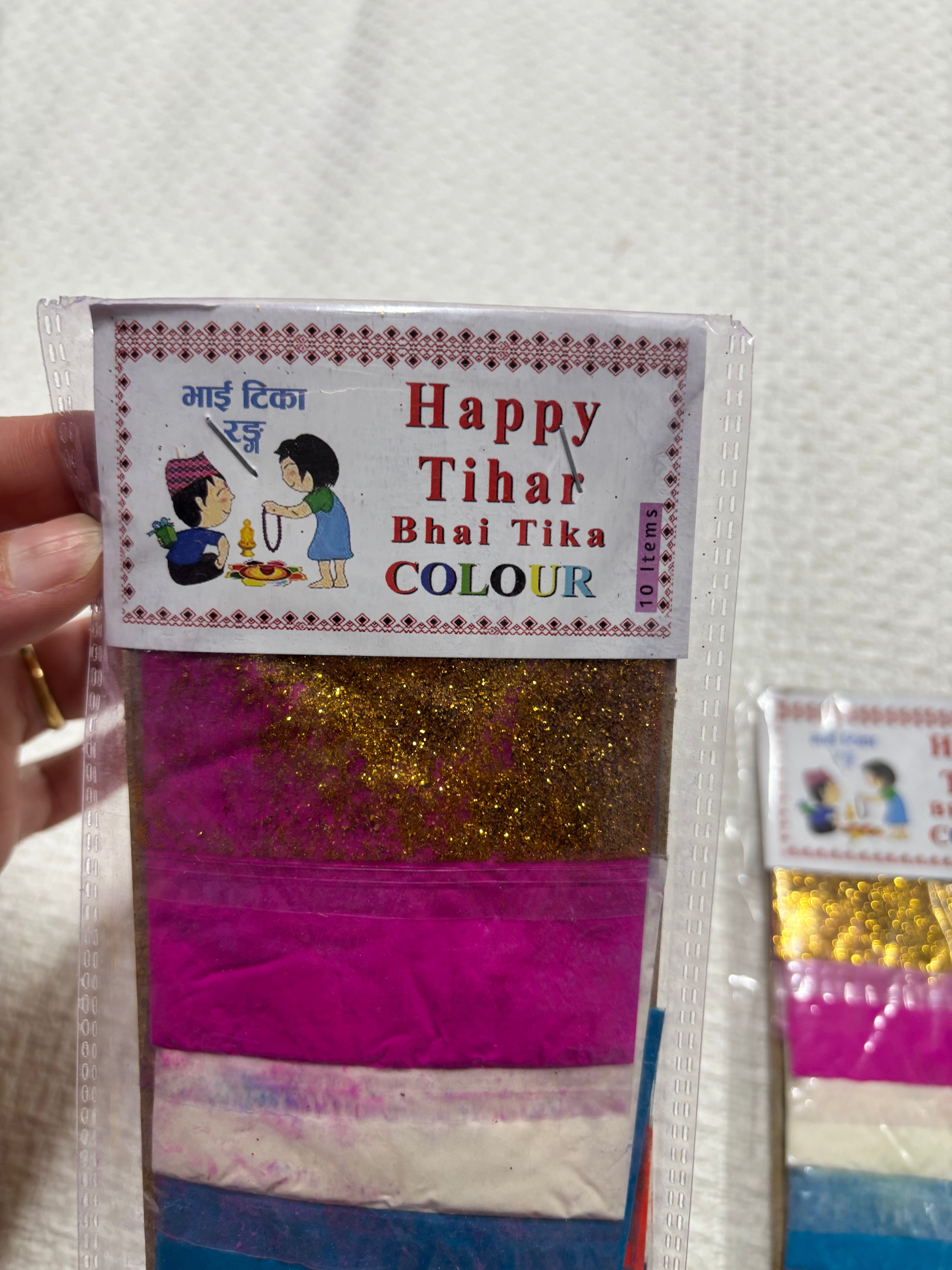 Bhai Tika Rainbow Colors