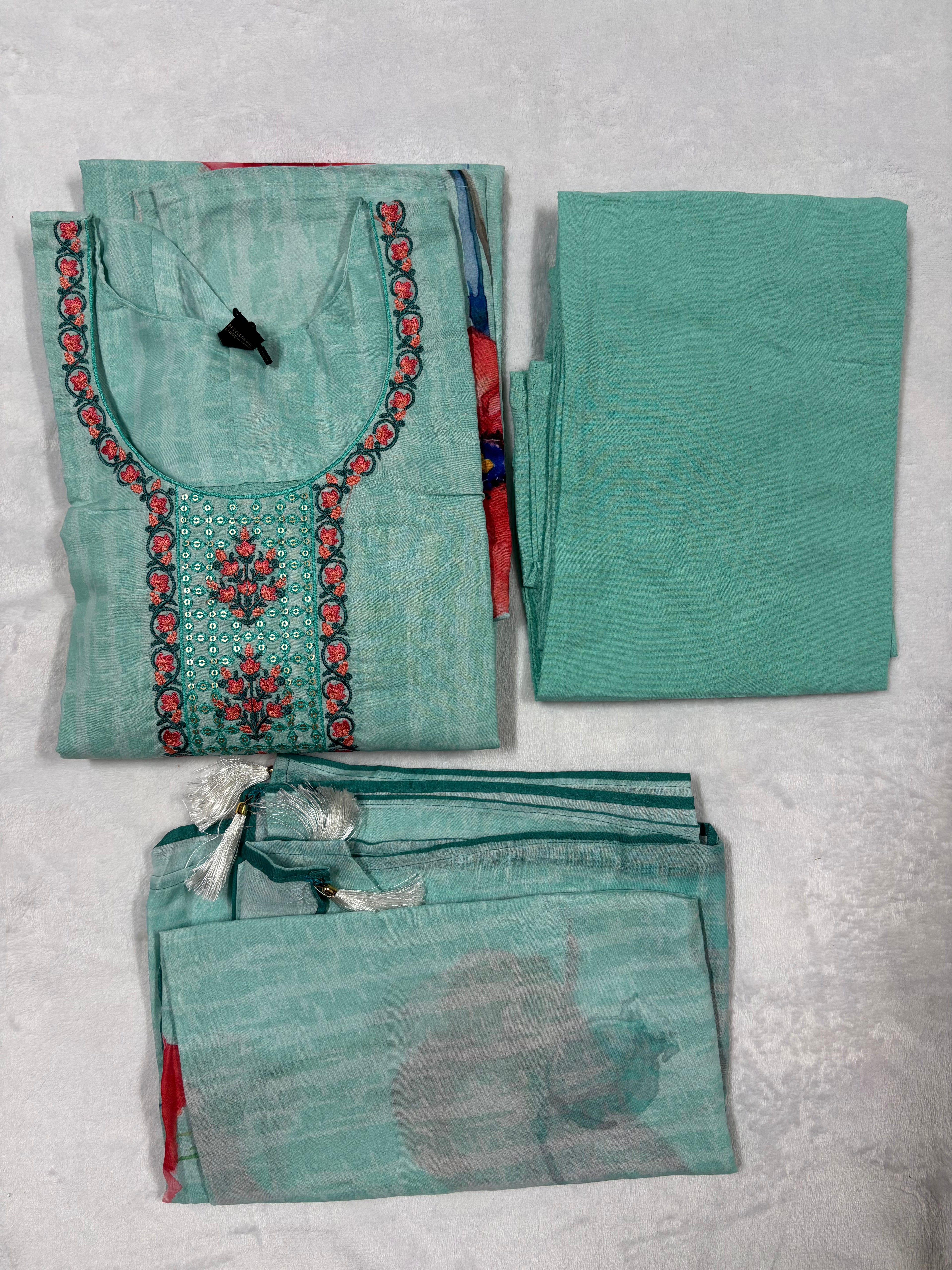 WE Cotton Kurtrha Sets