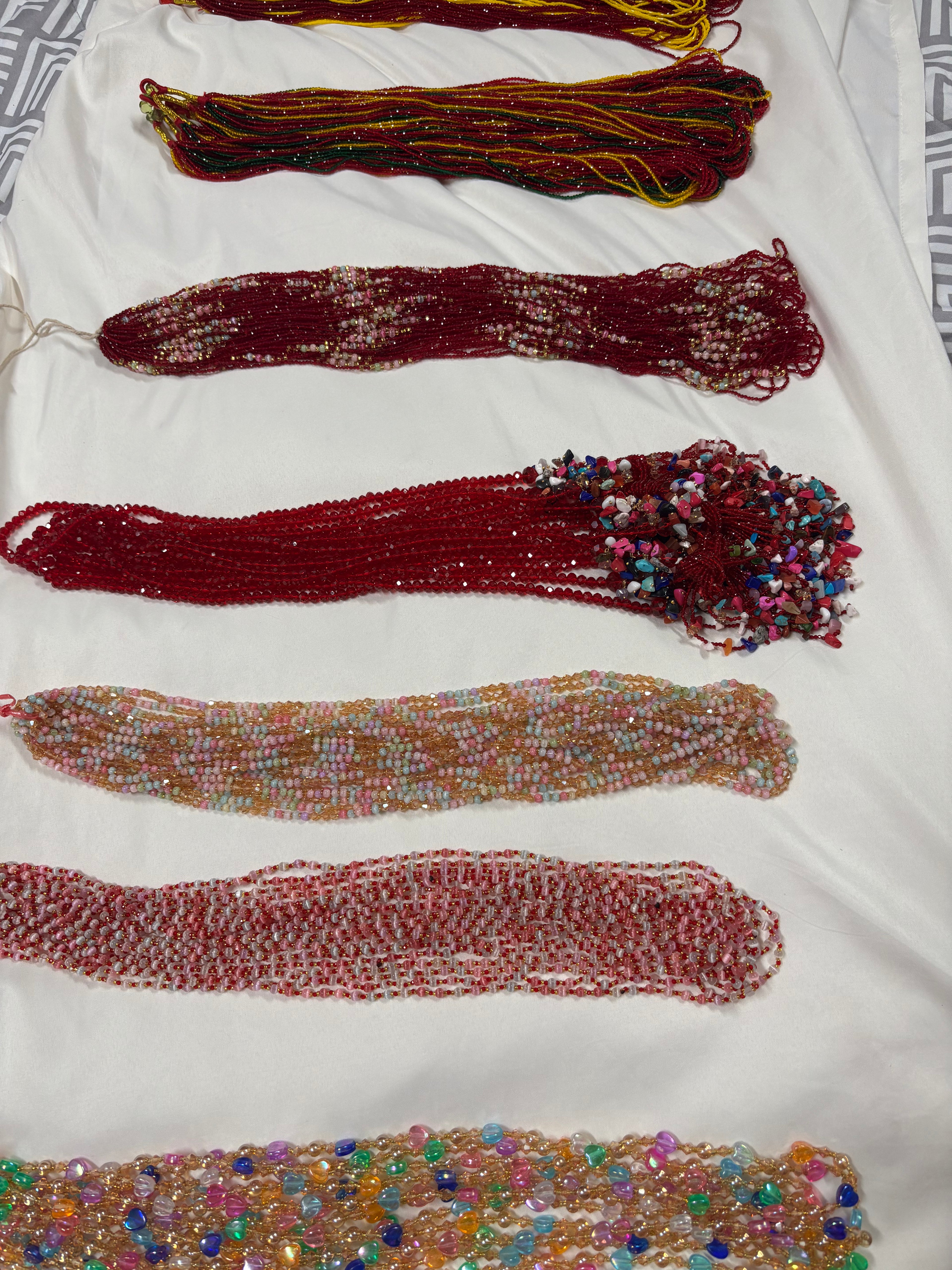 Nepali Handmade Beaded Necklace Five Pcs on Each Pack| Potae For Womens