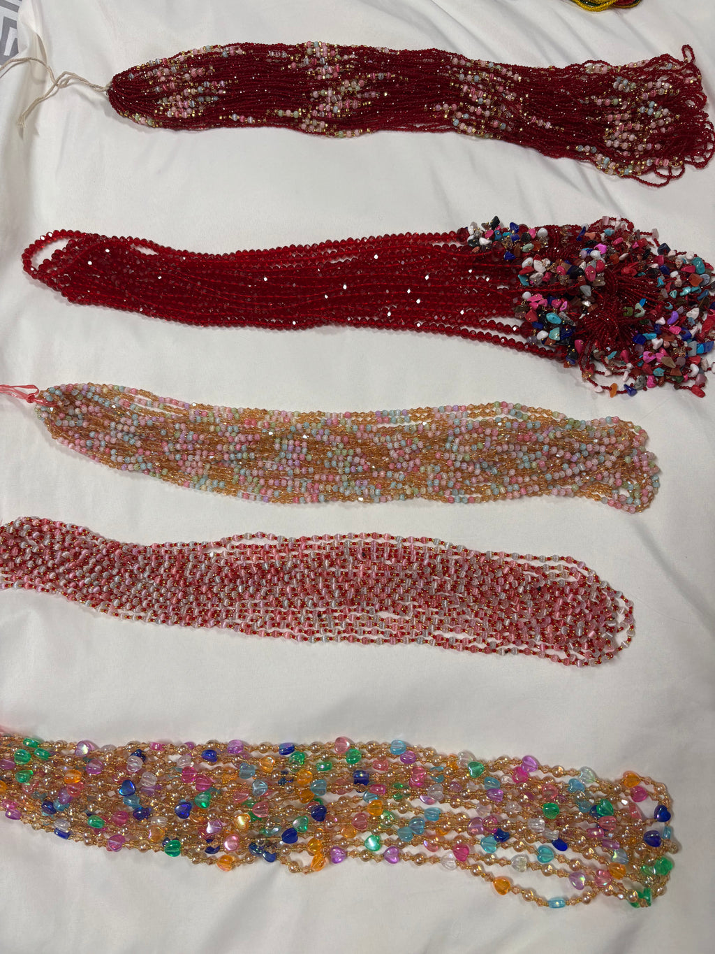 Nepali Handmade Beaded Necklace Five Pcs on Each Pack| Potae For Womens