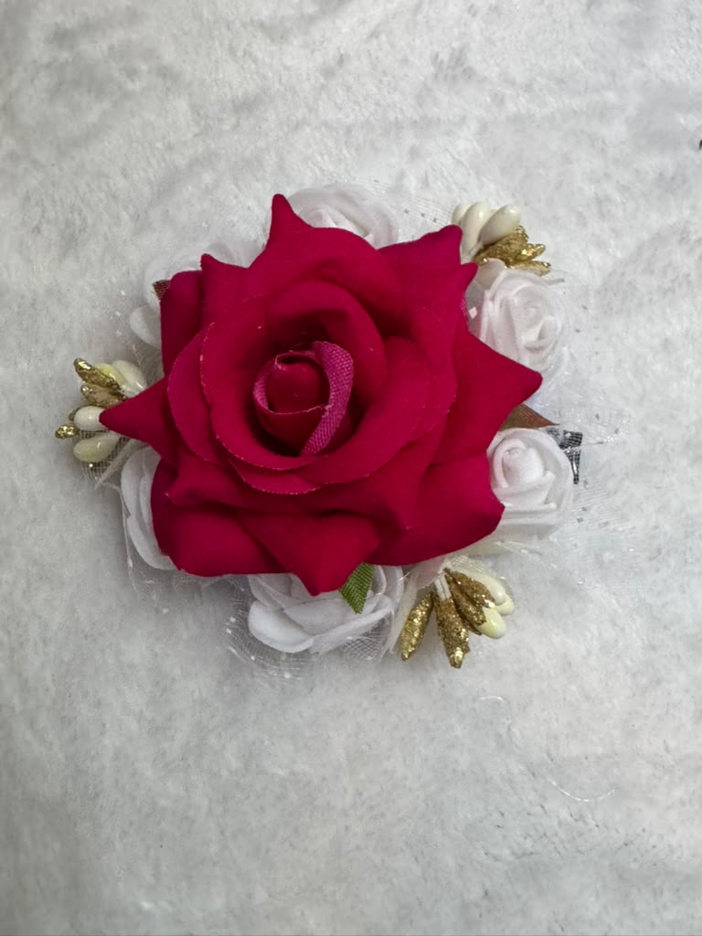 Bridal Hair Decorative Rose