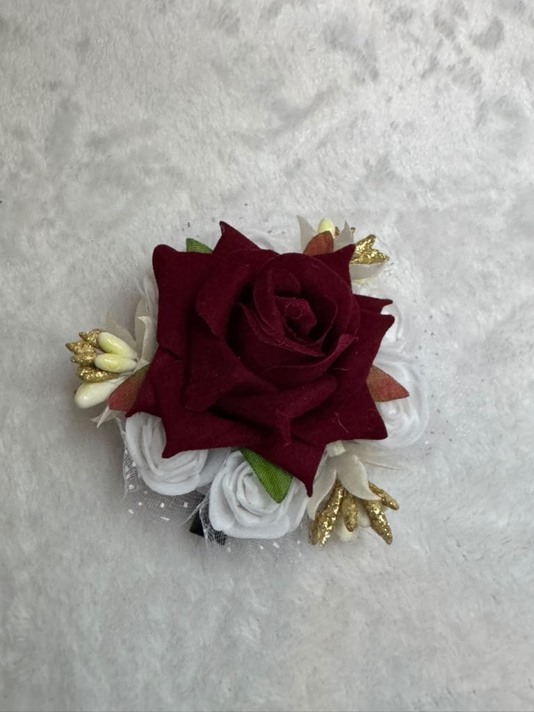 Bridal Hair Decorative Rose