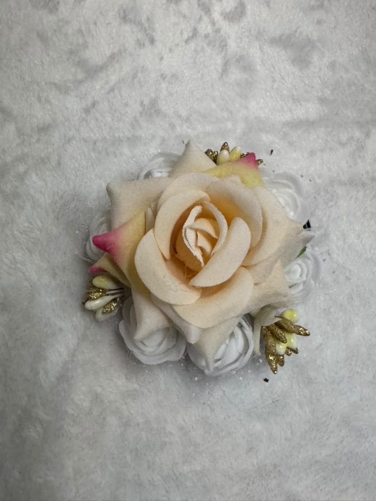 Bridal Hair Decorative Rose