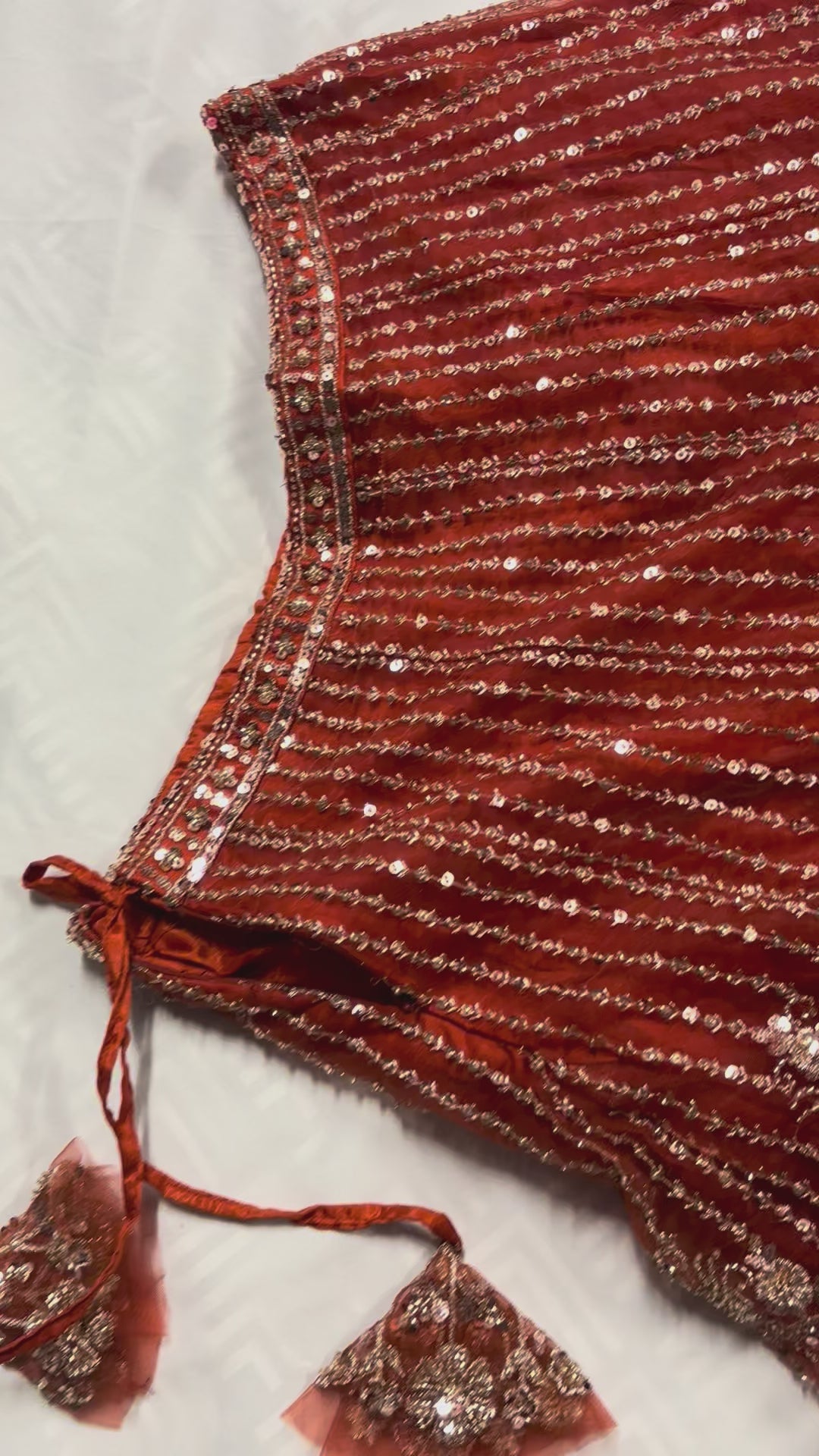Lehanga With Heavy Embroidery And Stone Work